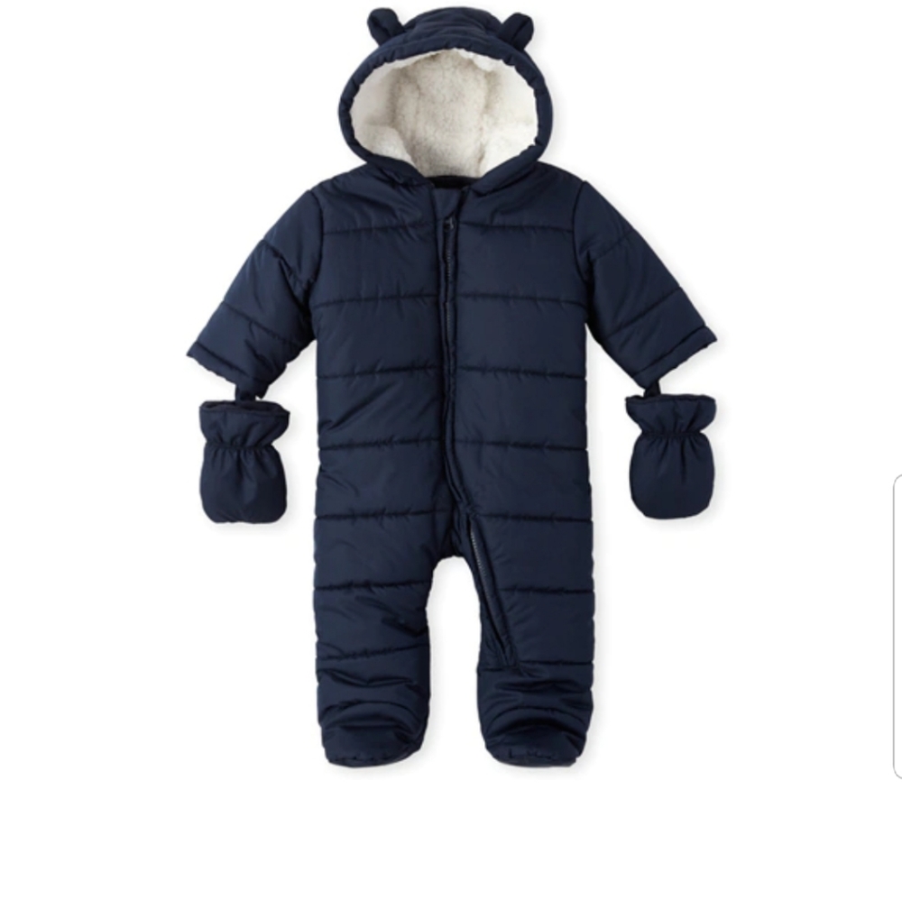 Baby Boy Footed Snow Suit